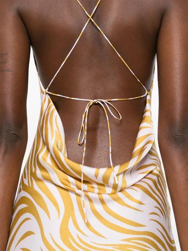 Topshop pink zebra dress 2025
