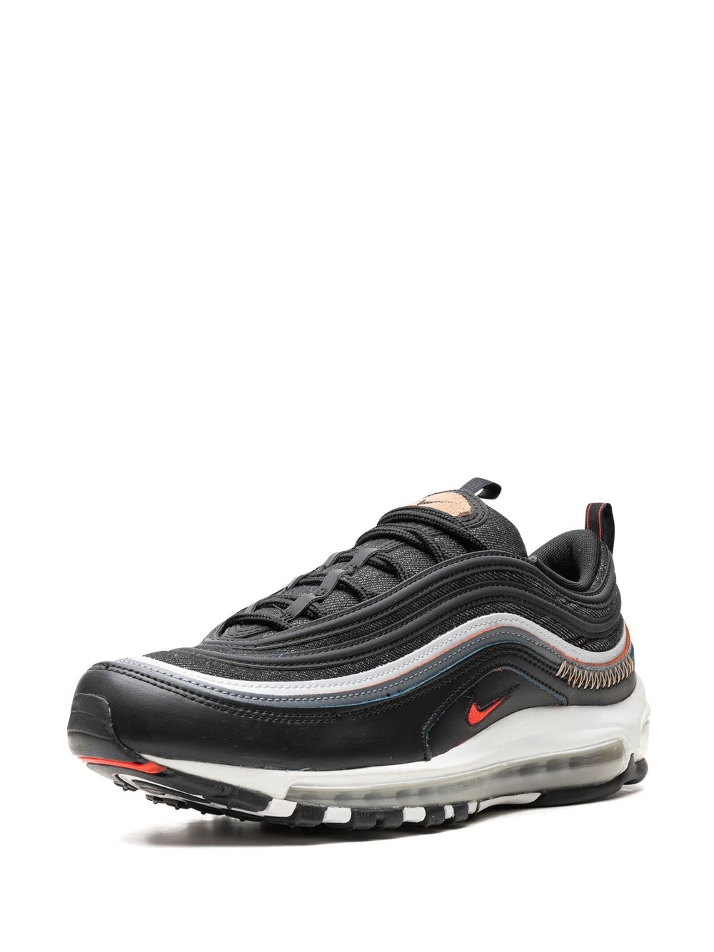 Nike Air Max 97 "Black Bright Crimson" sneakers MEN