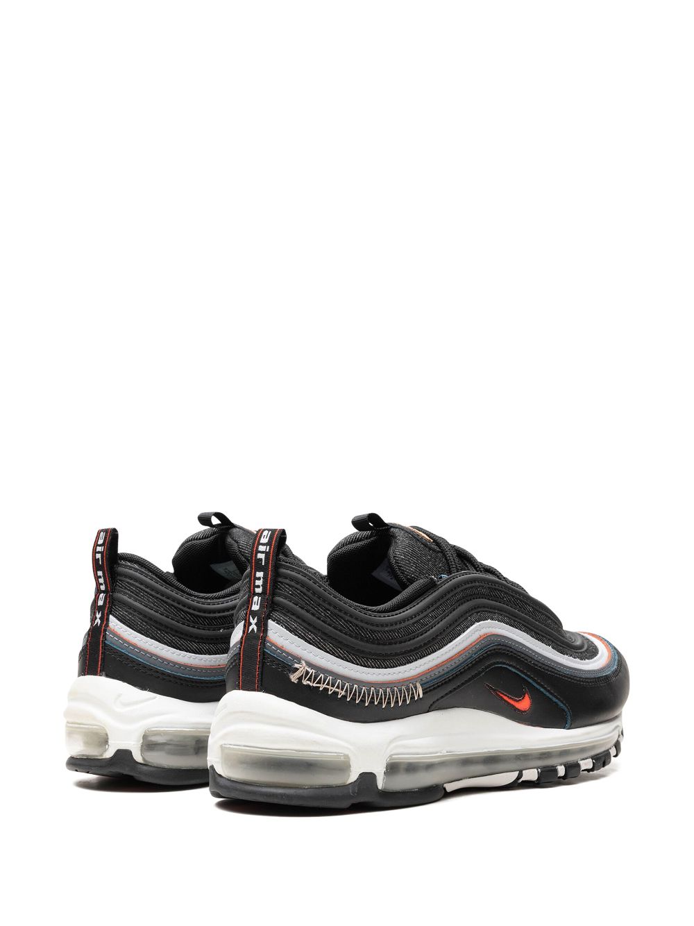 Nike Air Max 97 "Black Bright Crimson" sneakers MEN