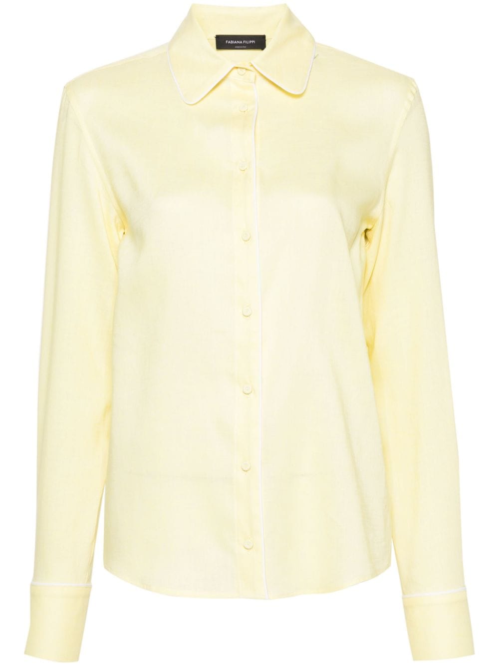 long-sleeve linen shirt