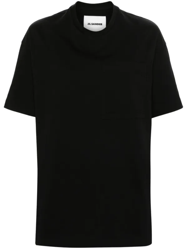 jilsander ジルサンダー 未使用 パックtシャツ ブラック ロゴ L