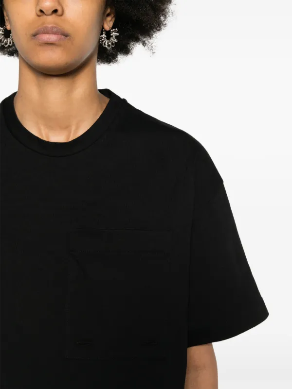 Jil Sander チェストポケット Tシャツ | ブラック | FARFETCH JP