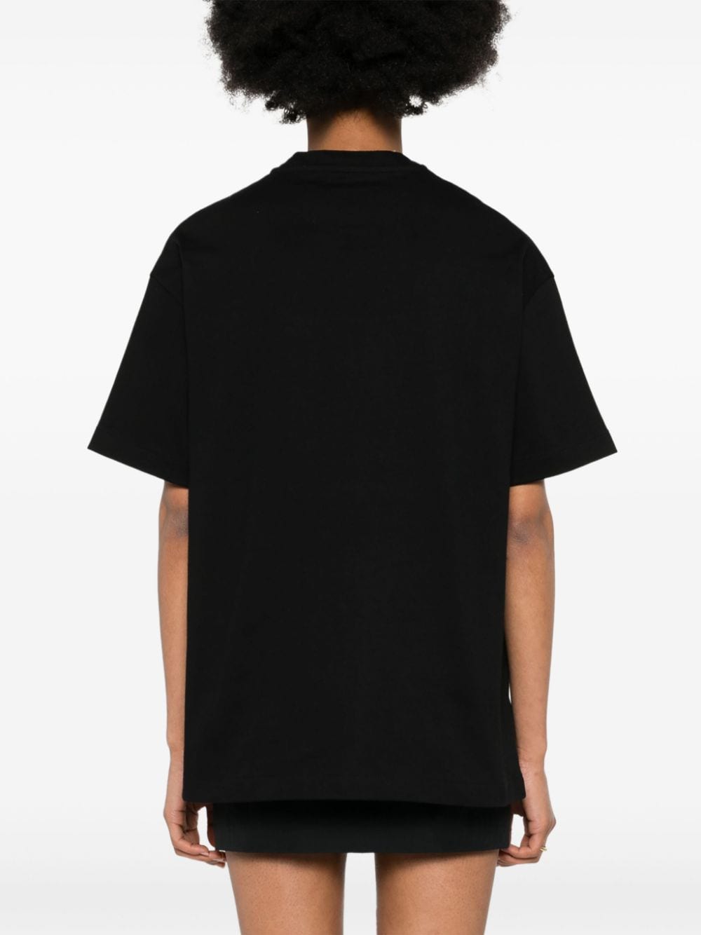 Shop Jil Sander Chest-pocket Cotton T-shirt In Black