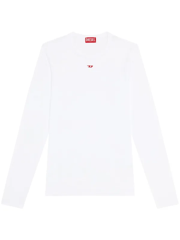 【送料&関税込】Diesel D-ribber-n Diesel D-Ribber long-sleeved T-shirt | Black | FARFETCH JO