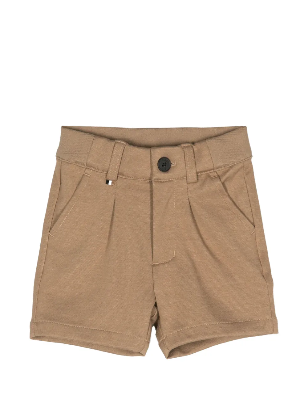 BOSS Kidswear buttoned shorts - Toni neutri