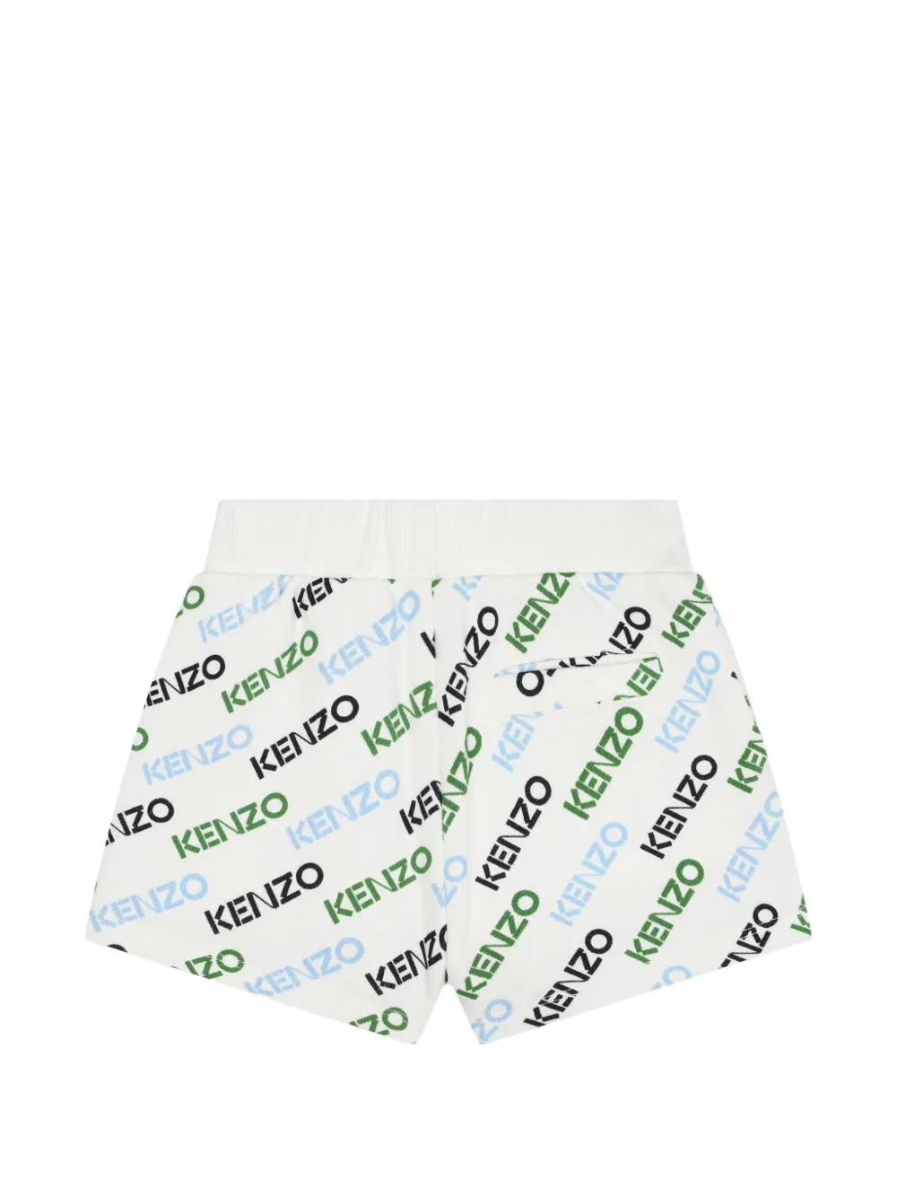Kenzo Kids Bermuda shorts met patroon Beige