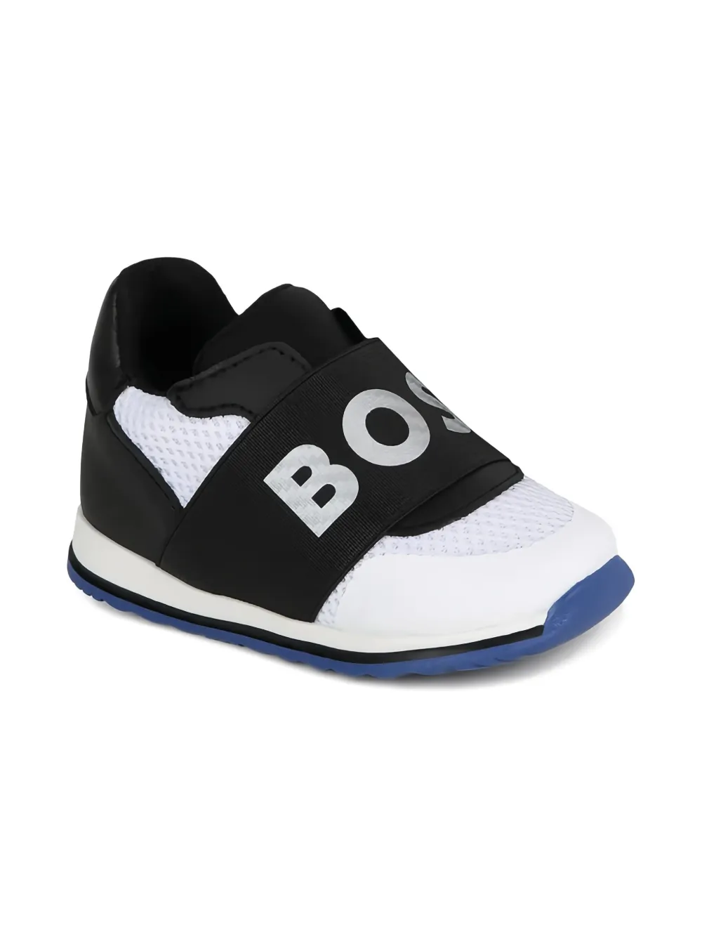 BOSS Kidswear Sneakers met logoprint Zwart