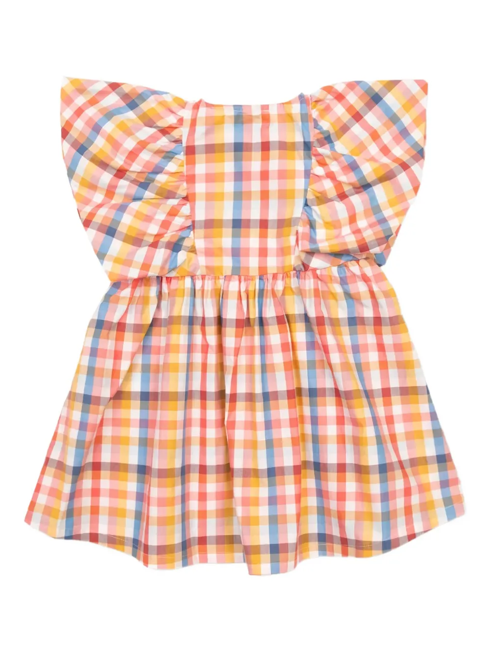 Kenzo Kids ruffled checked dress | Girls Casual Dresses | Image 2