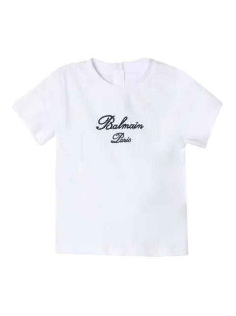 Balmain Kids logo t-shirt