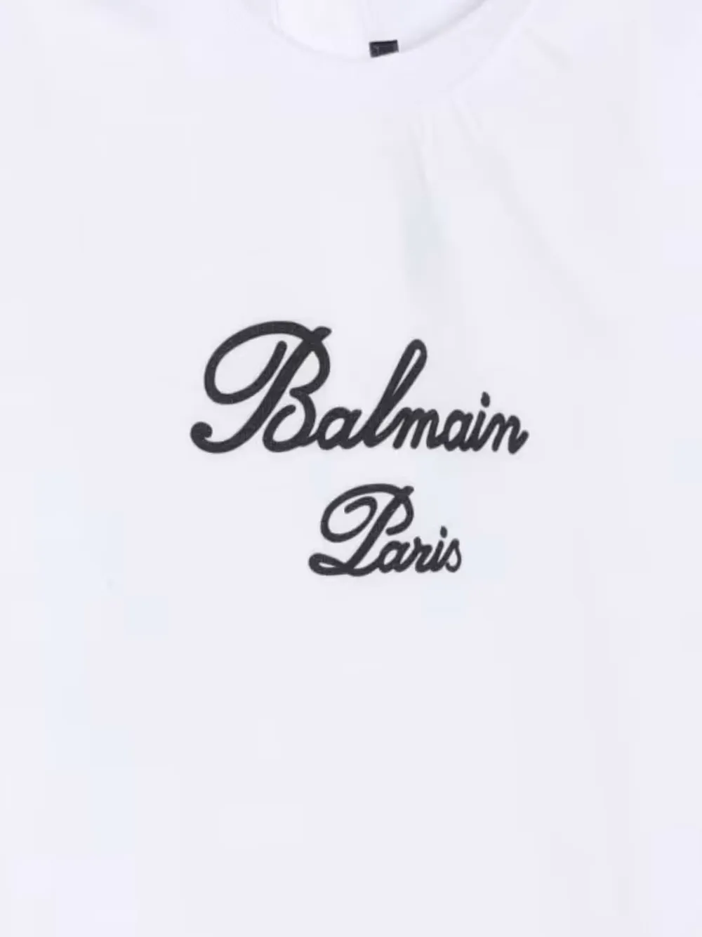 Balmain Kids T-shirt met logo Wit