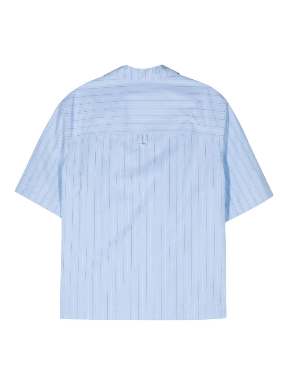 Lardini Overhemd met krijtstreep Blauw