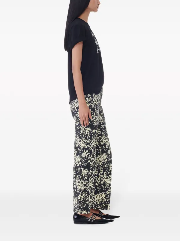 GANNI 'Puppy Love' T-shirt | Black | FARFETCH