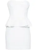 ROTATE BIRGER CHRISTENSEN strapless sequined mini dress - Neutrals