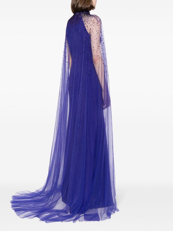 Jenny Packham Limelight crystal-embellished Gown - Farfetch