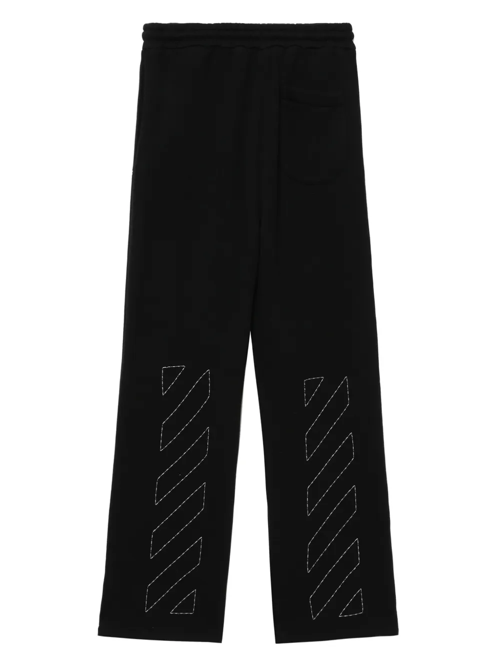 OFF-WHITE / ストレートパンツ/S/コットン/BLK/無地/OMCH022S20E30003 Off-White コットンパンツ | ブラック | FARFETCH JP