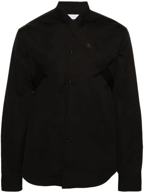 Off-White Duchesse-collar cotton shirt