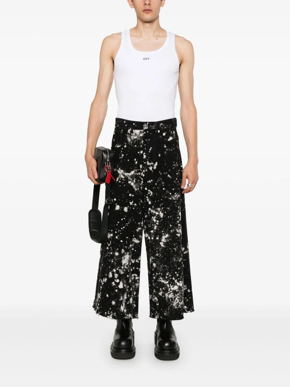 Off-White Tanktop met logoprint Wit