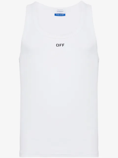 Off-White Off stamp tank top