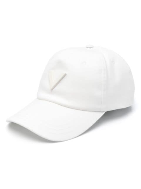Valentino Garavani Katoenen hoed met logo-applicatie