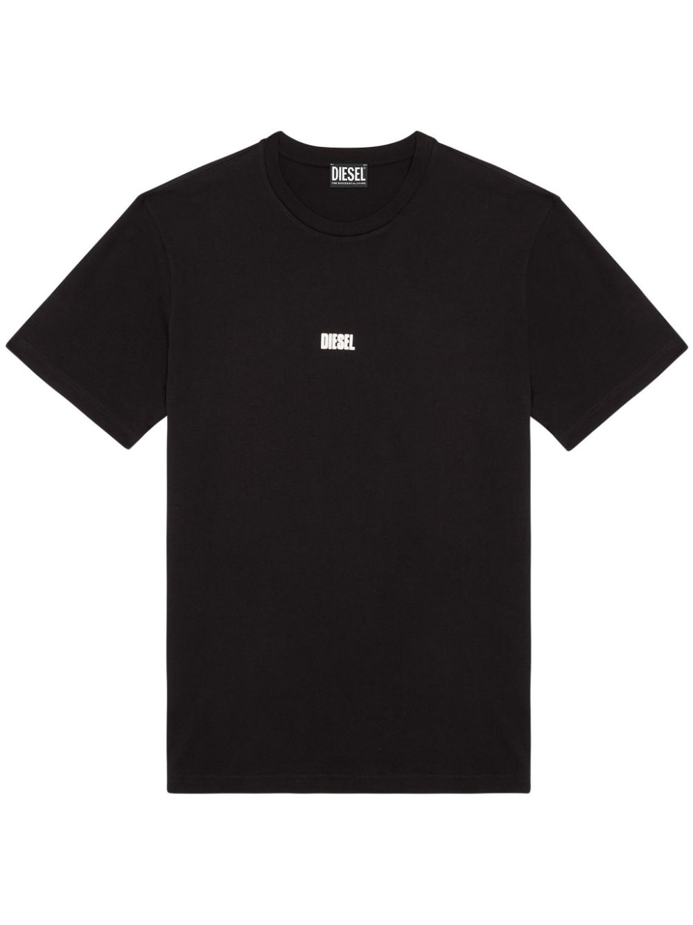 Diesel Logo-print Cotton T-shirt In Black