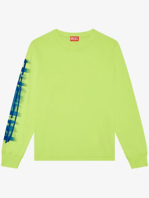 Diesel T-Just-Ls-Slits-N2 Tシャツ