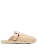 Frescobol Carioca Valente suede clogs - Neutrals