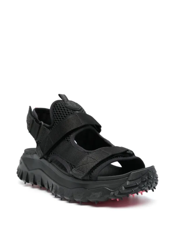 激安先着 Trailgrip Moncler Vela JP FARFETCH | ブラック | サンダル 靴