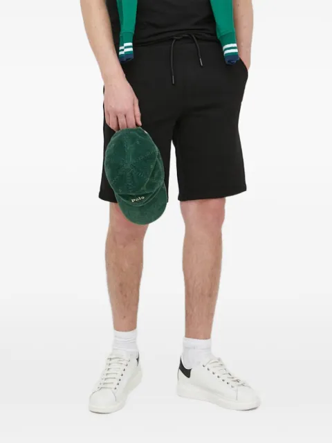 Karl Lagerfeld Ikonik patch drawstring shorts