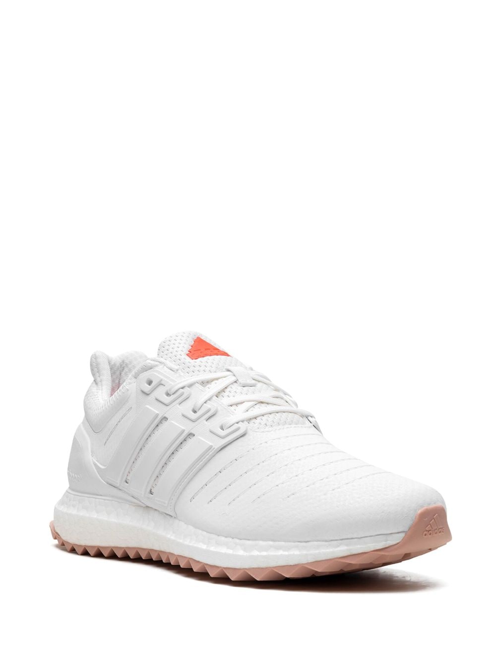 Shop Adidas Originals Ultraboost Dna Xxii "non Dyed Bright Red" Sneakers In White