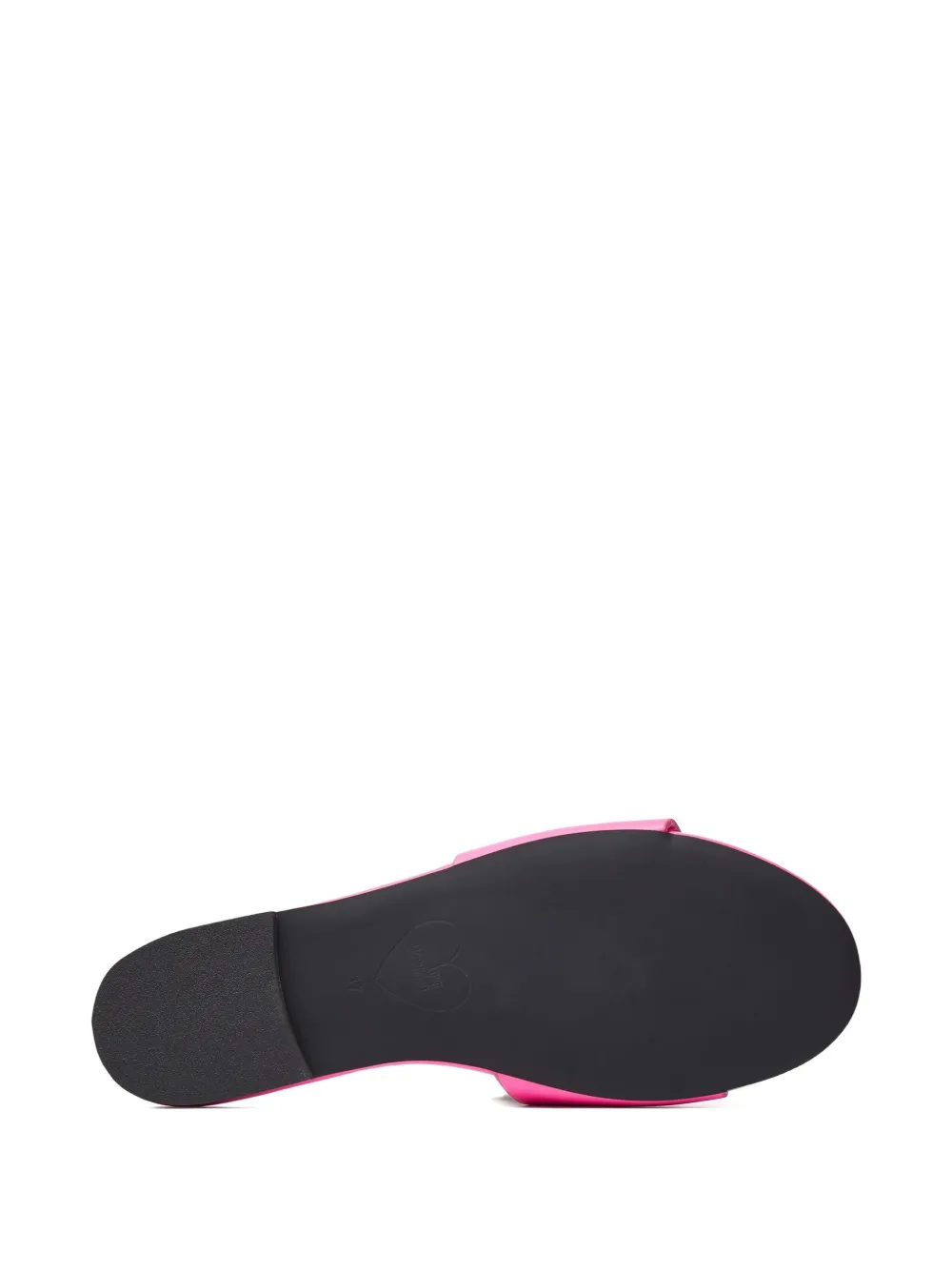 Love Moschino Sandalen met hartdetail Roze