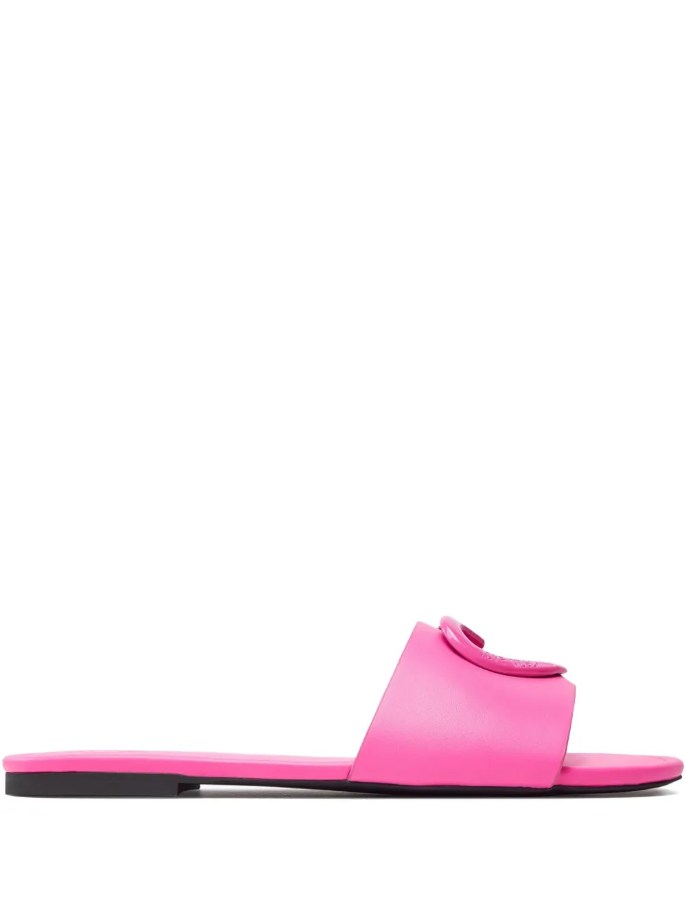 Love Moschino Sandalen met hartdetail Roze