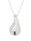 Courrèges Flask-pendant necklace - Silver