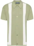 Frescobol Carioca Barretos cotton knitted shirt - Green