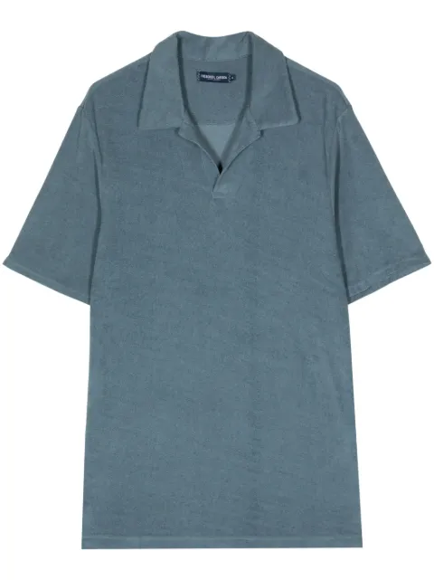 Frescobol Carioca Faustino cotton-blend polo shirt