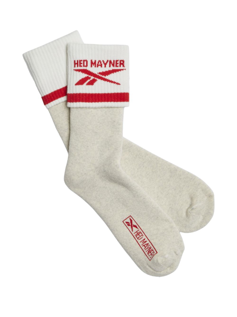 logo-jacquard socks