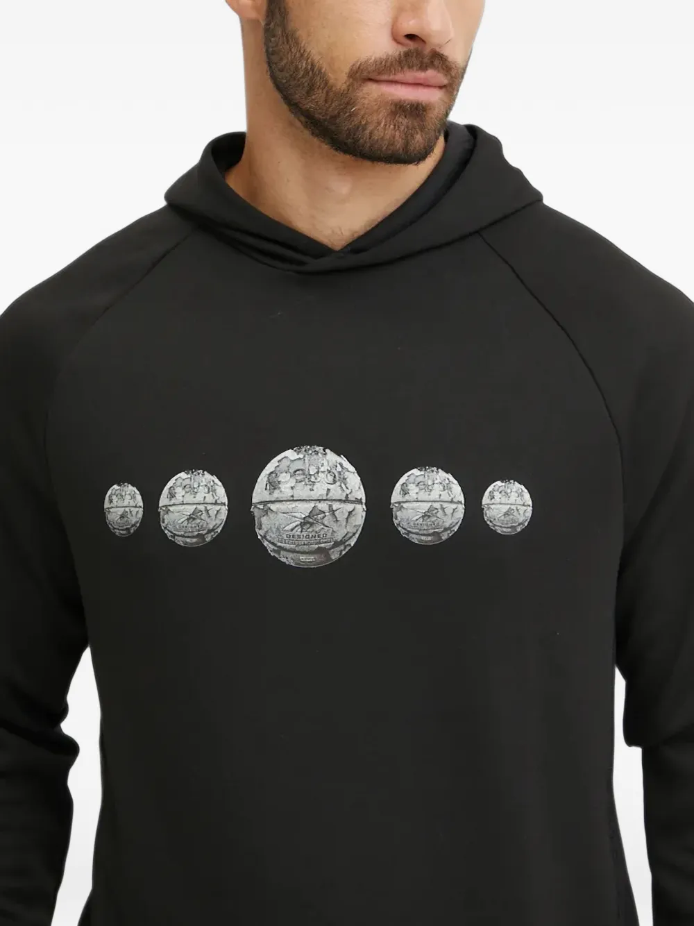 Reebok Hoopwear hoodie Zwart