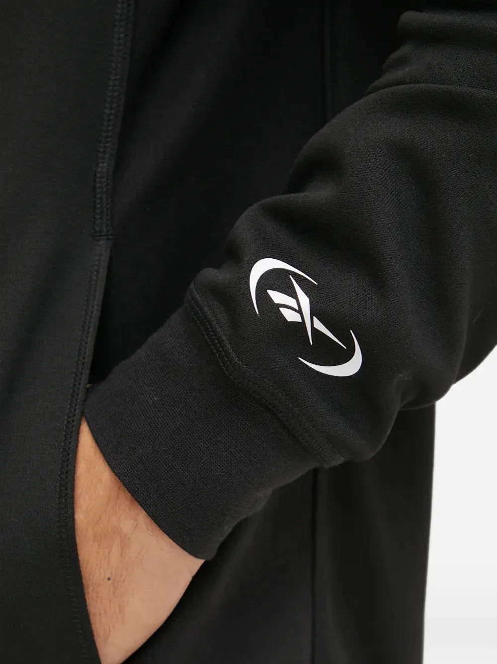 Reebok Hoopwear hoodie Zwart