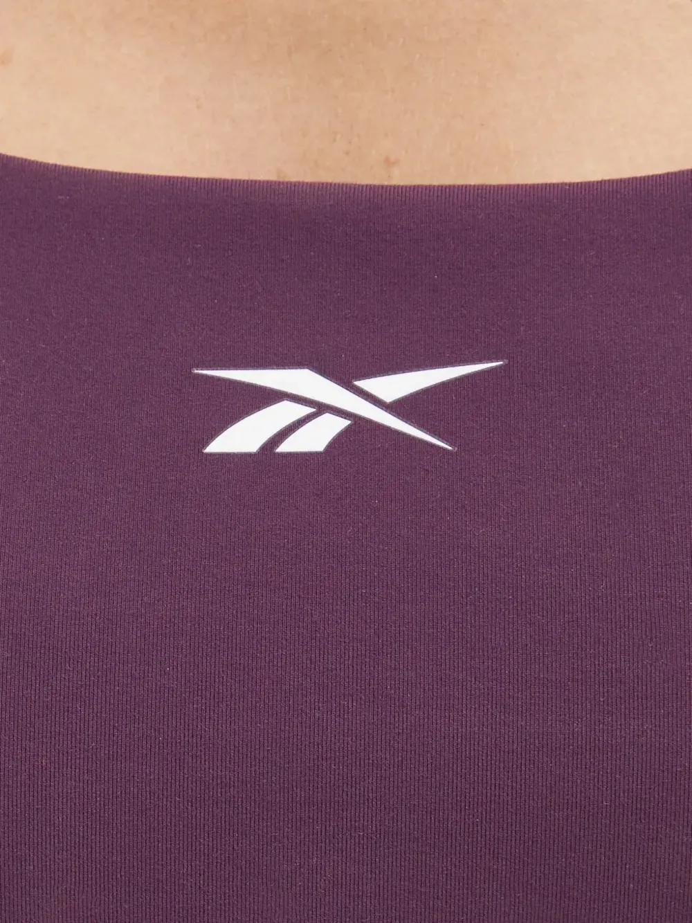 Reebok crossed straps bra Paars