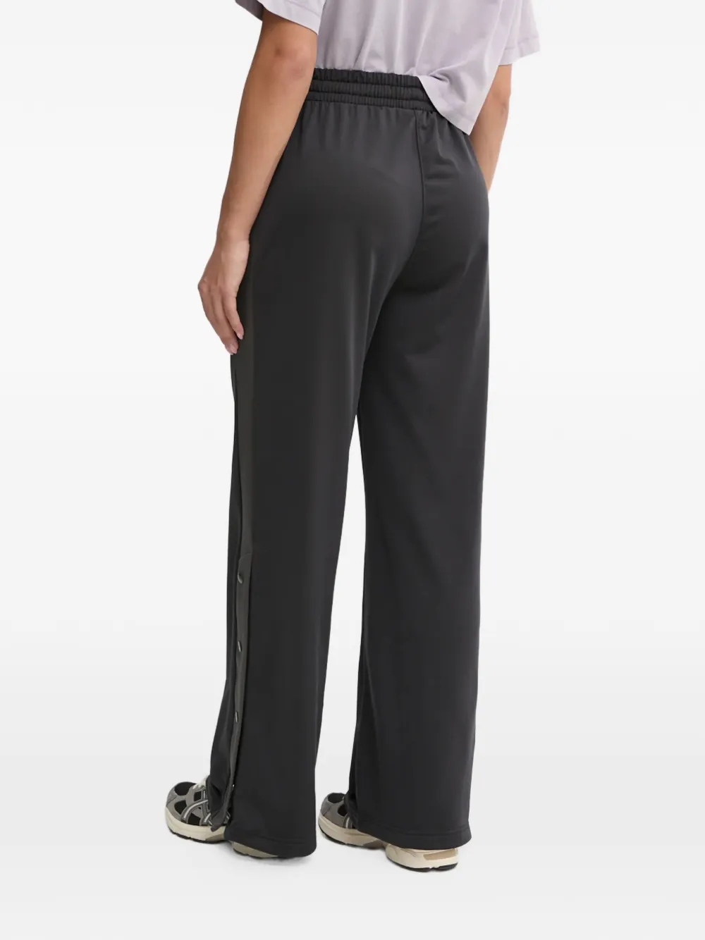Reebok button trim trousers Zwart