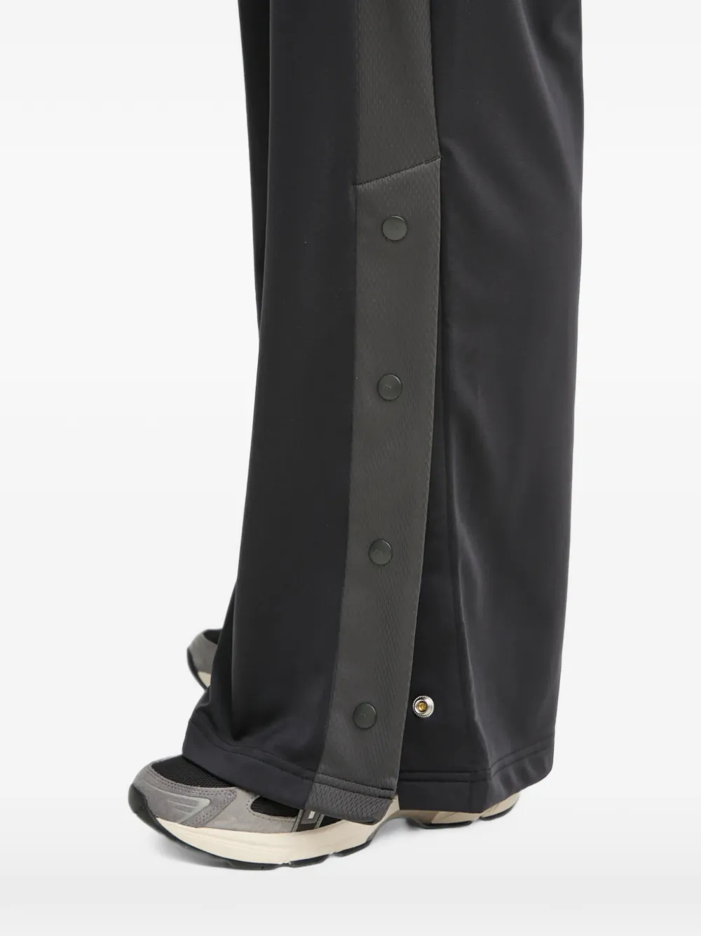 Reebok button trim trousers Zwart