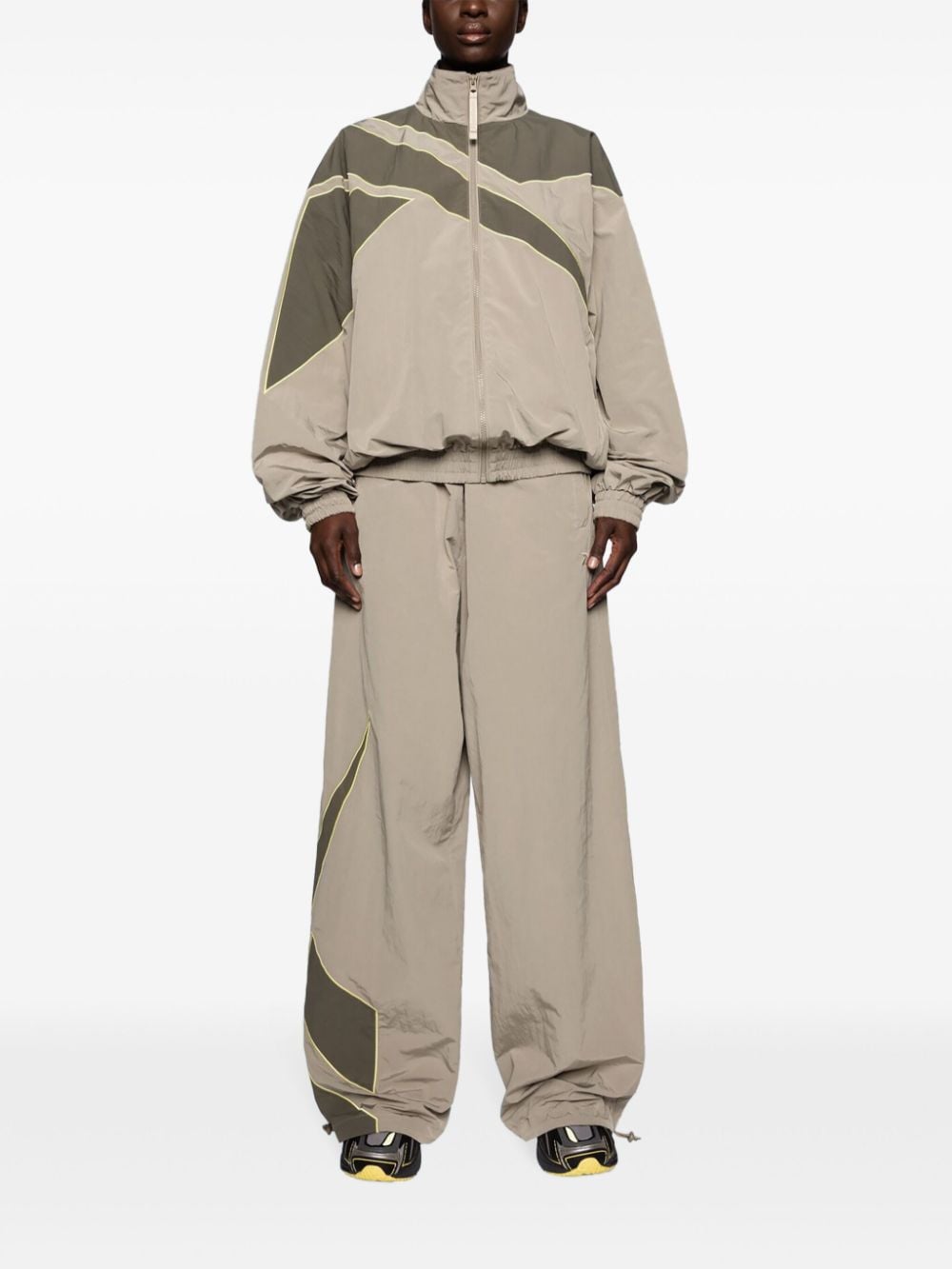 Shop Reebok Ltd Icon Remix Track Pants In Neutrals