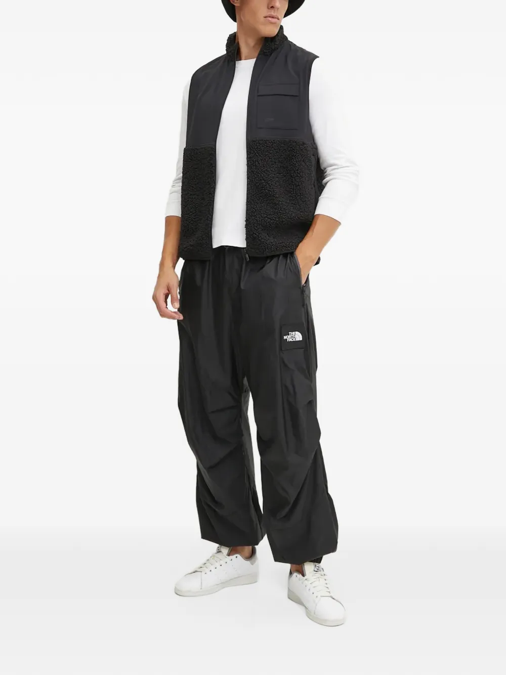 Reebok zip sherpa jacket Zwart