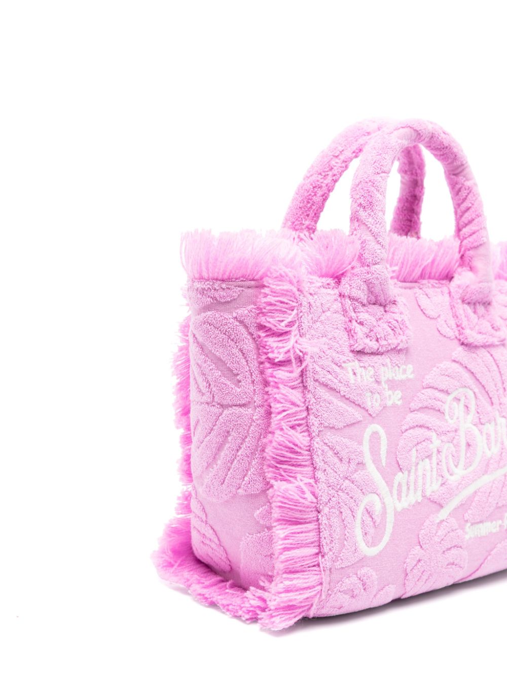 Shop Mc2 Saint Barth Mini Vanity Tote Bag In 粉色