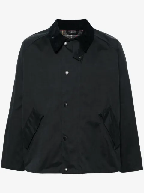Barbour Transporter press-stud shirt jacket