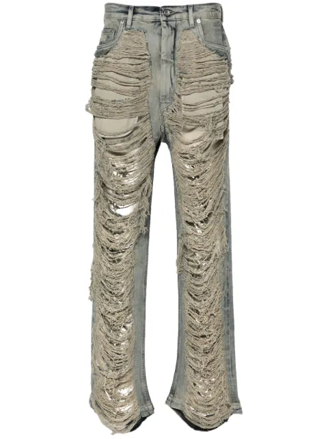 Rick Owens DRKSHDW Geth distressed-finish jeans