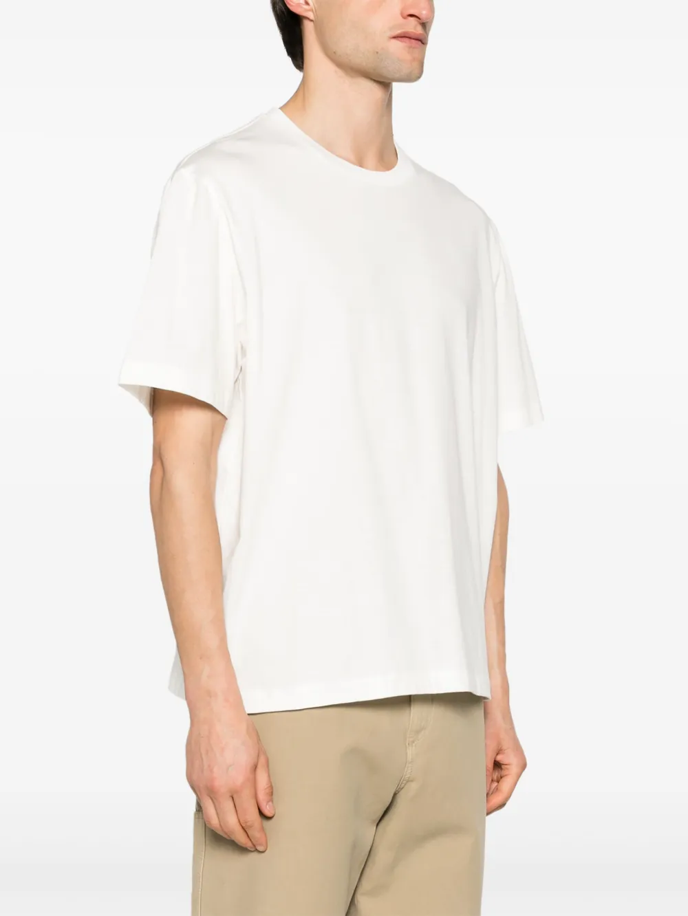 The Row Errigal katoenen T-shirt Wit