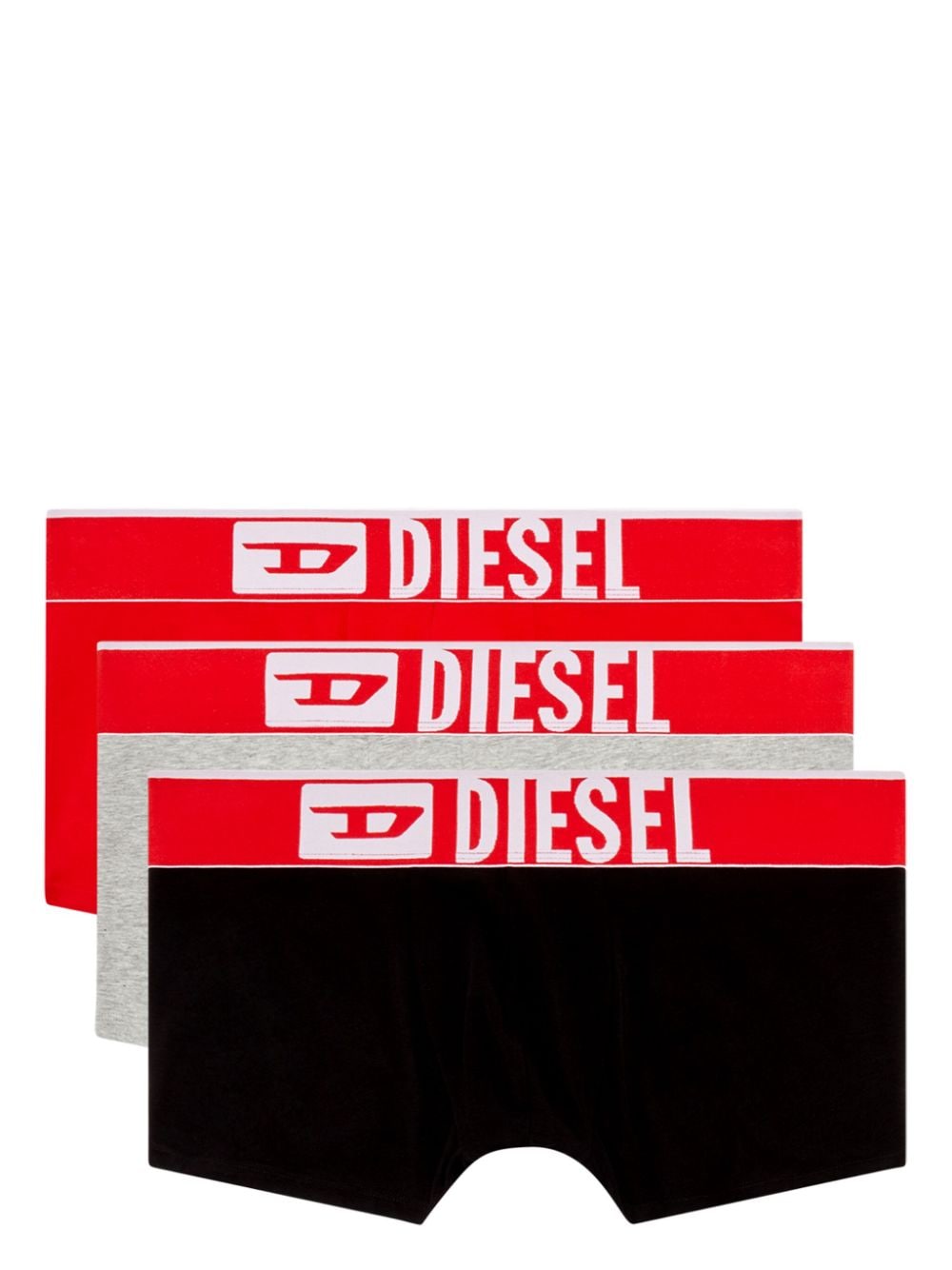 Diesel Umbx-damienthreepack-xl Boxers In Pink