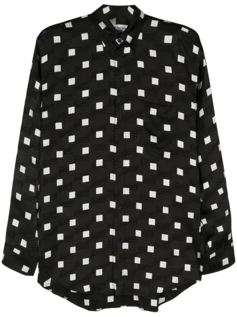 Balenciaga square-print shirt Women