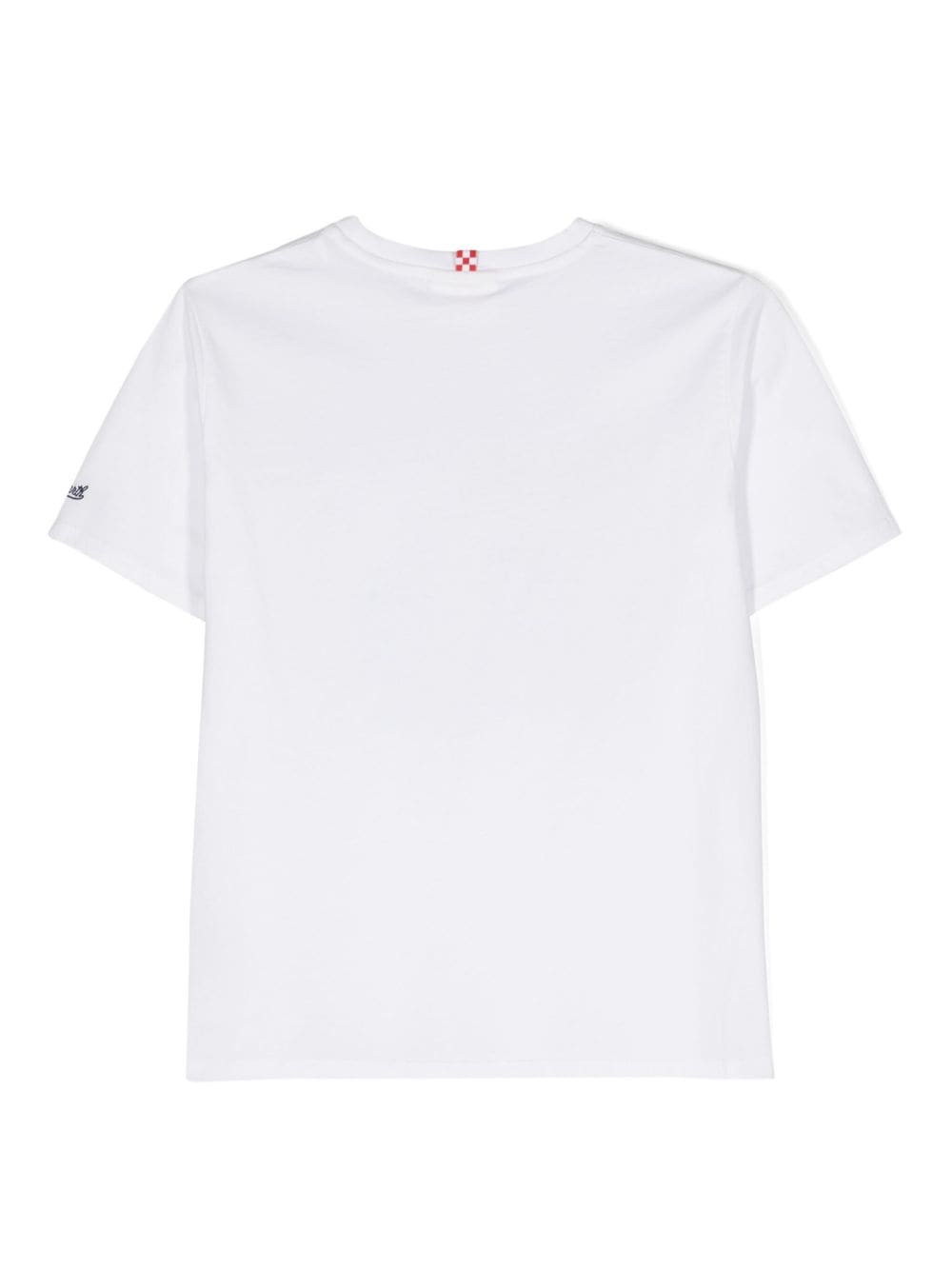 Shop Mc2 Saint Barth St. Barth Vespa Friend-print Cotton T-shirt In Weiss