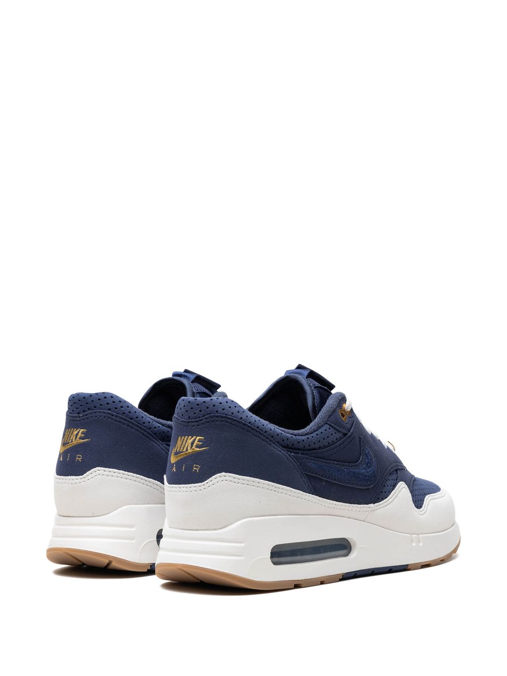 Shop Nike Air Max 1 "jackie Robinson" Sneakers In Blue